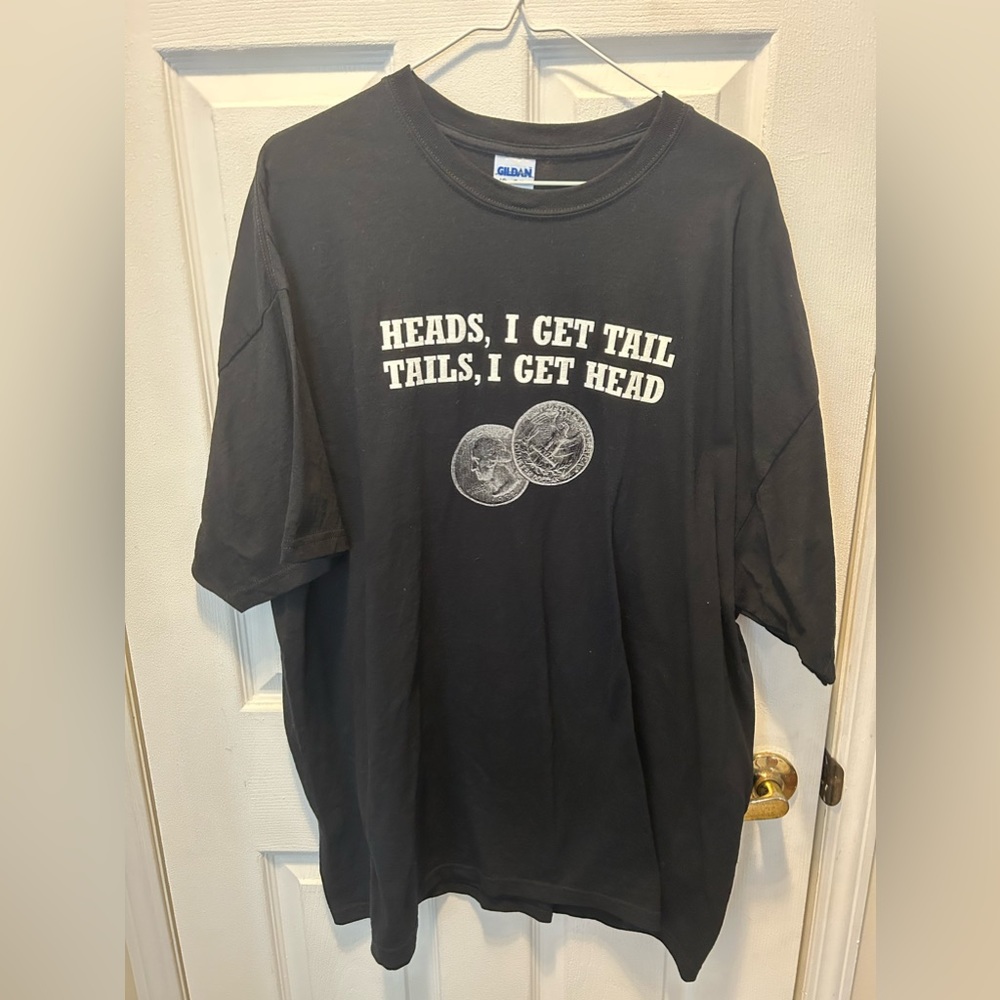 Heads & Tails mens T-shirt 2xl